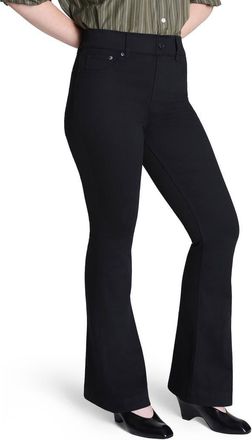 Spanx SPANXshape EveryWear High Waist Flare Jeans in Obsidian Rinse at Nordstrom, Size 3 X