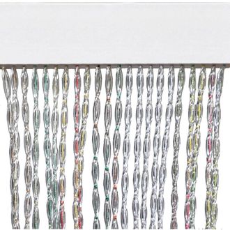Made in Italy Cortina Helicoidal elba Cm. 100 X 220 - Amarillo/marr&oacute;n