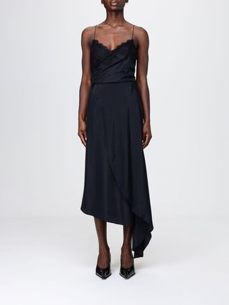 Moschino Abito asimmetrico Moschino Couture in misto seta