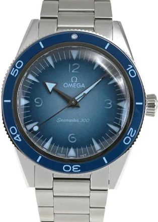 Omega Pre-owned Stainless Steel watches - Heren - Vintage Horloges - Blauw - ONE Size - Vintage