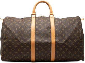 Louis Vuitton Pre-owned Keepall 55 - - Pre-owned - Donna - Marrone - ONE SIZE