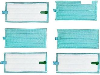 OEM Paquete De 6 Pa&ntilde;os De Repuesto Lavables Para Aspiradoras De Vapor Vorwerk Y Kobold Sp600