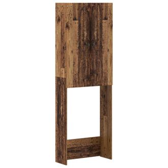 vidaXL Mueble De Ba&ntilde;o Ede Madera Envejecida 66 X 25,5 X 190 Cm Vidaxl