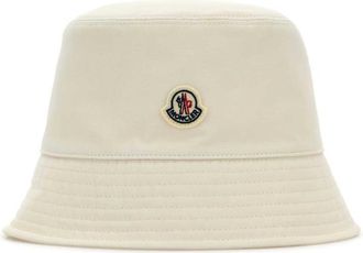 Moncler White Bucket Hat
