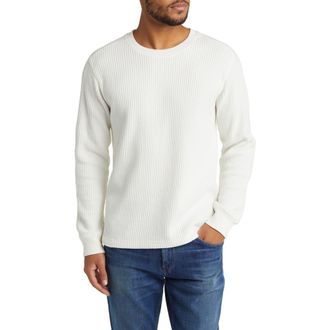 Rails Wade Long Sleeve Thermal T-Shirt in White at Nordstrom Rack, Size 2X