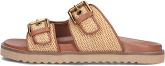 Mexx Reilly Penny Slippers - Dames - Sandalen - Bruin - 39 EU - Schoenen