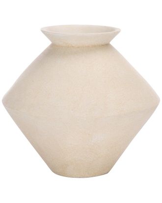 Safavieh Nico Ceramic Asymmetrical Rustic Finish Vase