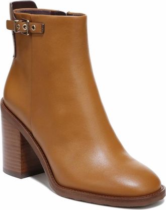Franco Sarto Womens Franco Rivet Bootie In Camel Tan Leather