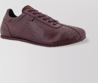 Ami leather low-top sneakers