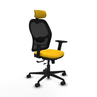Piqueras y Crespo Silla De Oficina Piqueras Y Crespo Jorquera Negro Espuma Alta Densidad