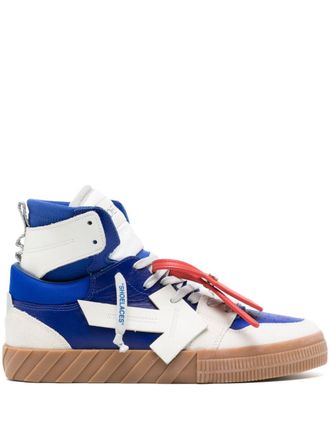 Off-white Floating Arrow high-top sneakers - Blauw