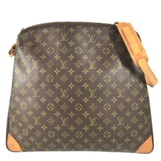 Louis Vuitton Pre-owned Cross Body Bags, female, Brown, Size: ONE SIZE Pre-owned Monogram Shoulder Tote