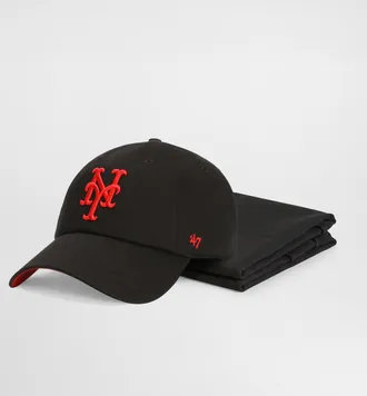 Dolce & Gabbana X 47 New York Mets Drill Balaclava - Man Hats And Gloves Black Onesize