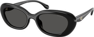 Coach HC8448U CDP35 500287 Womens Sunglasses Black Size 54