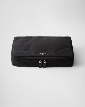 Prada Large Re-Nylon zipper pouch