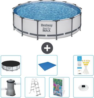 Bestway Piscina Bestway Steel Pro Max Redonda - 427x122 Cm - 8-piezas S596