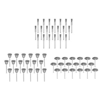 OEM Juego De 60 Cepillos De Limpieza De Alambre, 3 Tipos De
