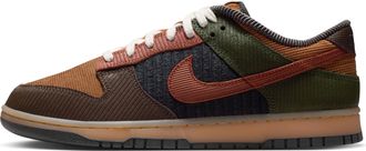 Nike Mens Dunk Low Retro Premium Shoes in Brown | IB7746-201
