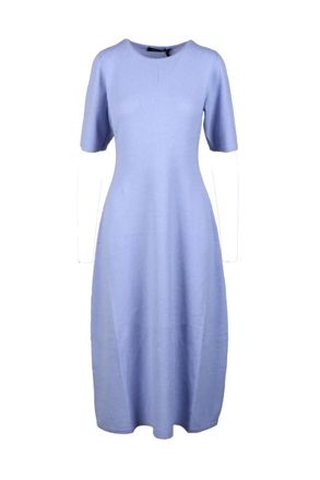 Fabiana Filippi Wool Silk Cashmere Dress - Purple
