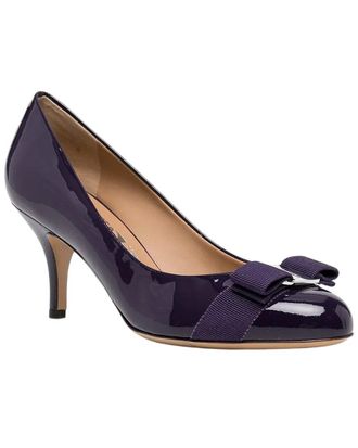 Ferragamo Carla 70 Leather Pump