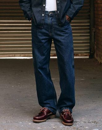 Levi's Workwear 568 Loose Straight - Jeans dritti ampi blu scuro
