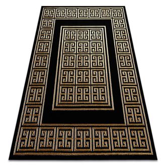 RugsX RugsX Allure Rug in Black | Size: 140 cm x 190 cm