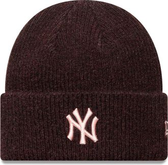 New Era Women Knit Beanie - Wide New York Yankees Forest - One Size