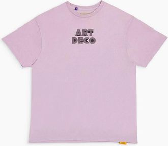 Gallery Dept. Mens Gallery Dept Art Deco T-Shirt in Lavender - Purple - Size: 40