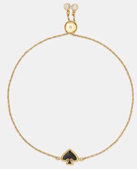 Kate Spade New York Everyday Spade Enamel Slider Bracelet