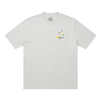 Palace SS23 Tri-Chrome T-Shirt Grey Marl P24TS092