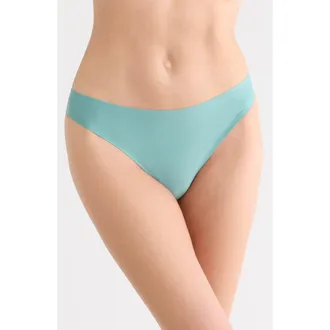 Chantelle Soft Stretch Thong in Trellis at Nordstrom