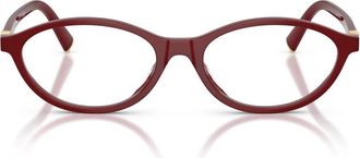 Miu Miu MU 09Xv Optical Frame - female - Miu Miu - Glasses - Red - 53 MM - Accessories