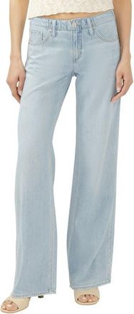 Silver Jeans Co Suki Wide Leg Jeans in Dreamers Edge at Nordstrom, Size 25