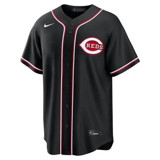 Nike Cincinnati Reds Nike Mens MLB Replica Fashion Jersey in Black | RP260HMFRED-JJ9