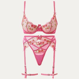 Lounge Camellia Intimates Bra (Set) - Pink