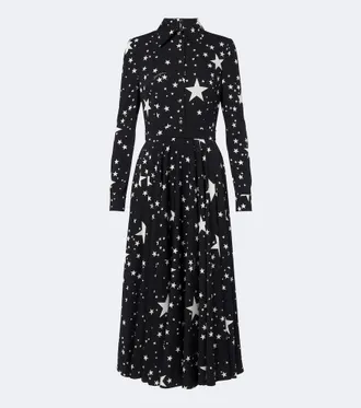 Dolce & Gabbana Abito chemisier in misto seta