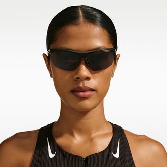 Nike Unisex Tailwind Heat S Sunglasses in Black | IZ5862X-010