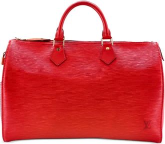 Louis Vuitton Speedy Handbag Epi Leather 35 satchel - Rood