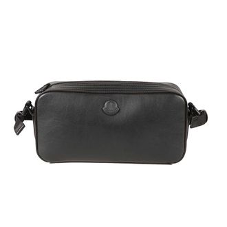 Moncler Tassen, Heren, Zwart, ONE Size, Leer, Carlo Cross Body Bag