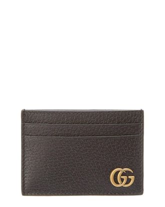 Gucci Gg Marmont Leather Money Clip Card Holder