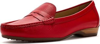 David Tate Freetime Womens Flat Shoes Red : 10.5 M (B), Leather
