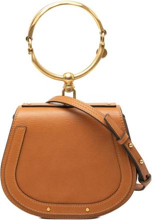 Chlo&eacute; Pre-owned Chloe Small Leather Nile Bracelet Satchel Ladies XT39A259NDXXNL92