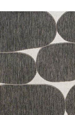 Jonathan Y Designs Rayna Modern Geometric Organic Shapes Indoor/Outdoor Area Rug in Black/cream at Nordstrom, Size 8Ft 0In X 10Ft 0In