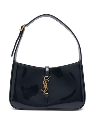 Saint Laurent Le 5 &Agrave; 7 shoulder bag - women - Patent Calf Leather - OS - Blue