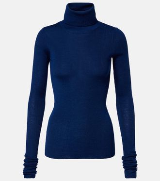 Frankie Shop Utica wool and cotton turtleneck sweater
