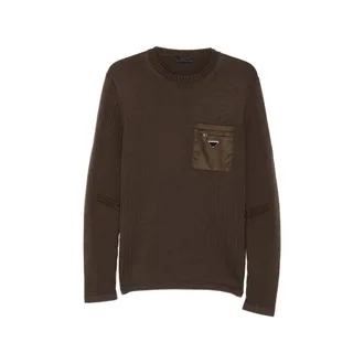 Prada Logo-patch Chest-pocket Sweater