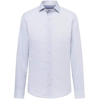 Hackett Camicia Ticking - - Shirts - Uomo - Bianco - L