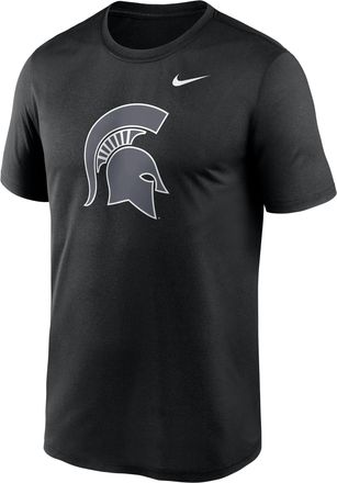 Nike Michigan State Spartans Color Pop Logo Legend Nike Mens Dri-FIT College T-Shirt in Black | NKGK00AMST-KXX