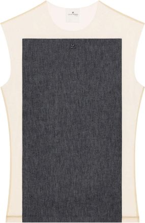 Courr&egrave;ges Top Illusion - Toni neutri