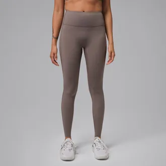 Nike Jordan Womens Jordan Sport Flightweight High-Waisted Leggings in Grey | IF2301-040